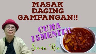 Masak Daging Cincang Gampangan! Cuman 15 Menit! Dijamin enak banget!