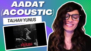 AADAT ACOUSTIC (@TalhahYunus) REACTION/REVIEW! || SHIKWA (SIDE B) | Prod. by Jokhay