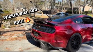 THE BEST SPOILER TO PUT ON YOUR S550 MUSTANG GT!!!