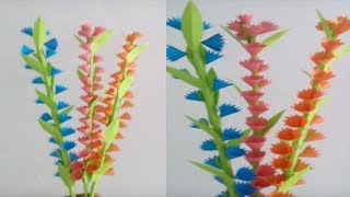 How to make beautiful paper flower stick,