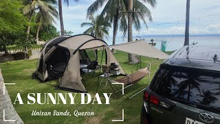 Beach Camping | Car Camping | Unisan Sands | Snowpeak IGT | Quezon Province