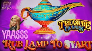 All Three Triggered! Brand New Slot From @igt ! MYSTERY OF THE LAMP 🧞‍♂️