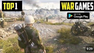 top offline war game new gun mission games for Android phone