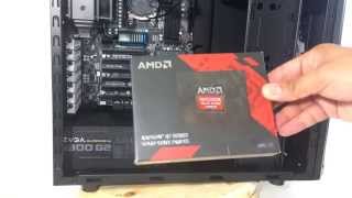 Radeon R7 480GB SSD and WD 1TB HDD Install