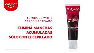 Colgate Luminous White Carbón Activado