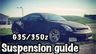 G35/350z suspension guide