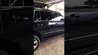 Chevrolet Tahoe  aqui no Brasil.....  limpamos uma..