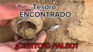 TESORO ESCONDIDO descubierto con DETECTOR DE METALES #detectorismo