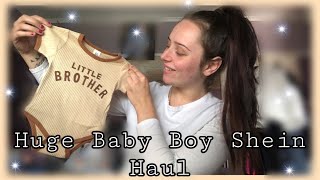 SHEIN baby boy clothes haul, preparing for my second baby. TEEN MUM