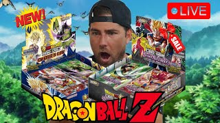 LIVE Brand New Dragon Ball Wild Resurgence Booster Box plus Pokemon Pack Battles and LIVE Giveaway