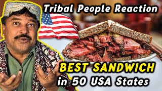 Tribal People React To Best Sandwich in Every USA State, 50 American States Favorite