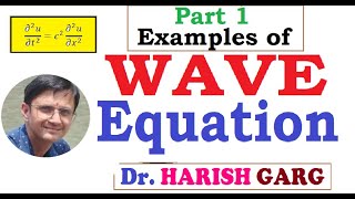 Examples of Wave Equation | Part 1 | Easiest Way