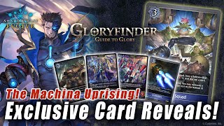 The Machina Uprising! Exclusive Card Reveals from Gloryfinder Bundle #1 “Guide to Glory”