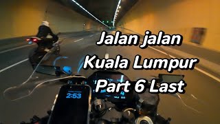 PART 6 Jalan jalan KL malam2.. best ride mcm ni ngan member2.. asik ride jauh2 je kan😅