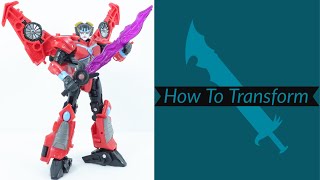 How To Transform: Transformers Legacy United Deluxe Class Windblade