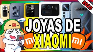 TOP 10 MEJORES CELULARES DE XIAOMI PARA JUGAR VIDEOJUEGOS 2023 🤯🔥