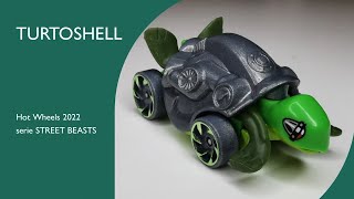 TURTOSHELL gris GRX14, Hot Wheels 2022 serie STREET BEASTS #moito67ray #hotwheels