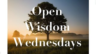 Frivolous Talk & Forgiveness -- Dec 14, 2022 Open Wisdom Wednesday