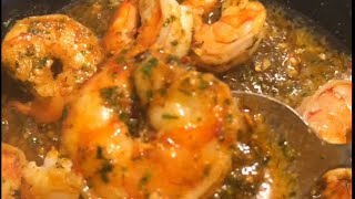 JUMBO BLACK TIGER GARLIC SHRIMP RECIPE | TASTY & DELICIOUS  JUMBO BLACK TIGER SHRIMP