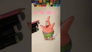 Drawing patrick from spongebob #shorts #spongebob #drawing