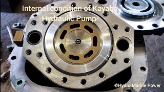 Kayaba Hydraulic Variable Piston Pump Internal Condition Inspection. Looks Good 😃👍