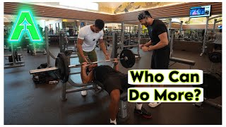 Bodyweight Bench Press Challenge: Who Wins?