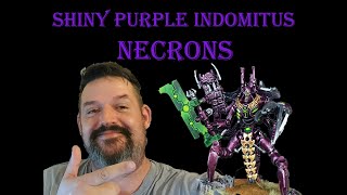 Shiny Purple Indomitus Necrons