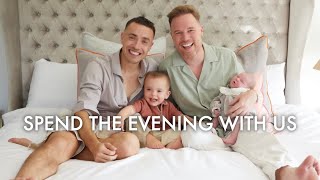 OUR FAMILY EVENING ROUTINE 🌙 With a toddler & baby | Stuart & Francis