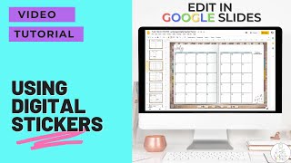 Google Slides Planner for Teachers | Using Digital Stickers | Teacher Planner