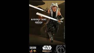 Ahsoka Tano & Grogu The Mandalorian Side Show Hot Toys New York Toy  Fair2022