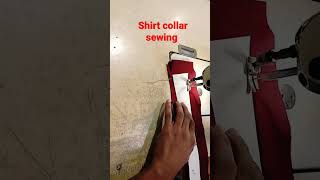 shirt collar sewing