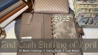 CASH STUFFING $935 + CASH ENVELOPES + SINKING FUNDS