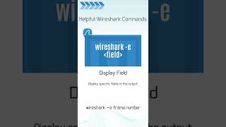 Wireshark helpful commands