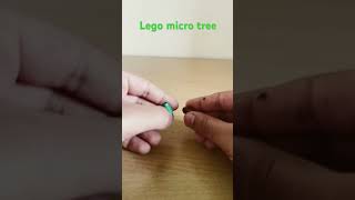 How to make a lego microtree #lego #legomini #tutorial #shorts