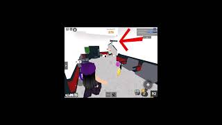 beating a camper in mm2! #shorts #edit #mm2 #roblox #capcut