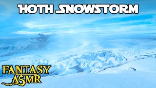 ❄️ Ambience ASMR | Snowstorm on Hoth 🌨️ Snowstorm ambience (🔫 Star Wars inspired Ambience 🔫)