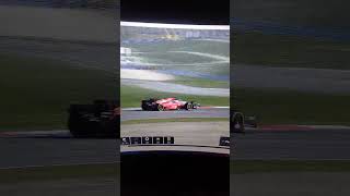 F1 22 gameplay-Leclerc VS Russell battle in Austrian GP!