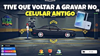 TIVE QUE VOLTAR A GRAVAR NO CELULAR ANTIGO 😅