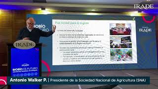 Antonio Walker, Presidente de la SNA en “Biobío es Futuro” de Irade