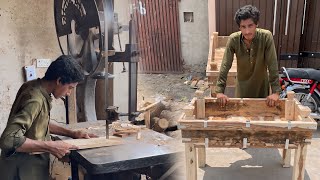 Process of Making Classic Wooden Feed Box for Animals | Creative Woodworking Projects