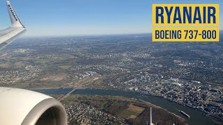 Ryanair Boeing 737-800 ✈ Manchester Airport to Cologne Bonn Flight Video