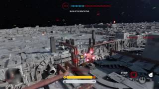 Star Wars Battlefront - Death Star Trench Full X-Wing Run