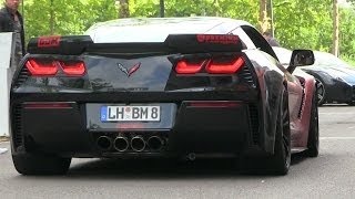 CRAZY LOUD Corvette C7 Z06 BBM Motorsport w/ Capristo Exhaust | INSANE REVS + Acceleration