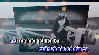 KARAOKE Đôi ngả chia ly # ST Khánh Băng ft Hoàng Song Việt # NHẠC SỐNG KTV