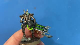 Warhammer 40k Necron Royal Warden Painting Overview