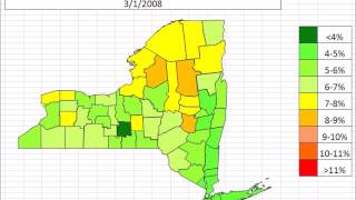 New York Unemployment By County October 2013