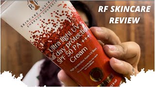 Ultra Light UV Full Day Protection SPF | RF Skincare | Product Review Video | Leaves no white cast |