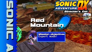 Sonic Adventure DX (with BetterSADX) — Expert Mode Mod // Red Mountain // Sonic