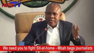 Enugu governor, Mbah appeals to journalists in fighting sit-at-home menace -@herotvng