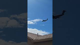 C-17 Globemaster Fly By...